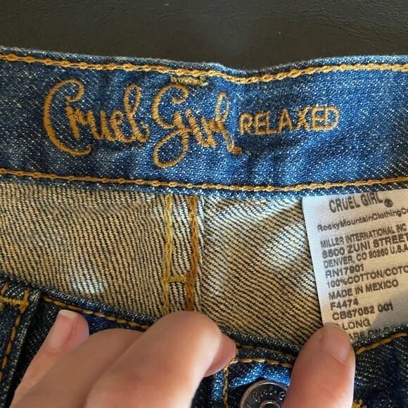 CRUEL Girl 9L Western Sexy Cowgirl Flare Relaxed Boot Cut Jeans Rodeo Ranch - Picture 8 of 8